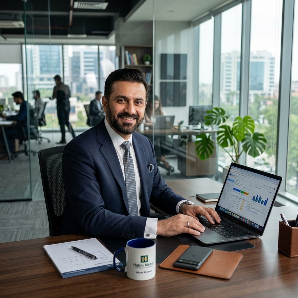 Ali Raza - Happy SEO Client from Pakistan at work